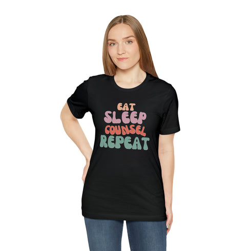 Eat Sleep Counsel Repeat T-Shirt